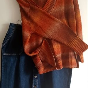 NWT* A.N.A V-NECK LONG SLEEVE SWEATER  XXL